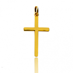 Pendentif Croix Or Jaune Klia