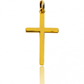 Pendentif Croix Or Jaune Liliana