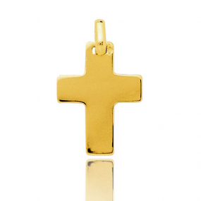 Pendentif Croix Or Jaune Lucia