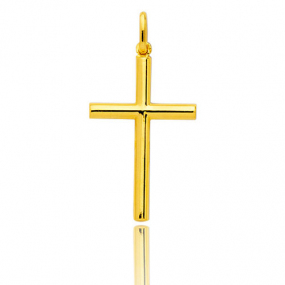 Pendentif Croix Or Jaune Marika