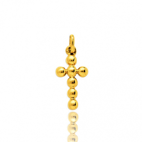 Pendentif Croix Or Jaune Mayla