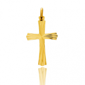 Pendentif croix Or Jaune Solne