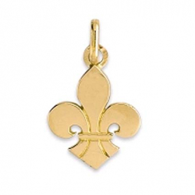 Pendentif Fleur de Lys Or Jaune -  -Noblesse - XP1405