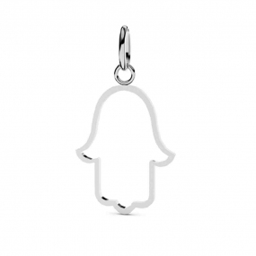 Pendentif Main de Fatma en Or Blanc - Paola -XPB720G