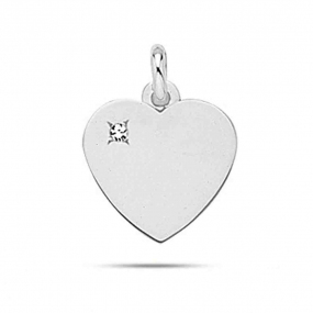 Pendentif or blanc cur Or Blanc -  -Katya - 9K631.2BG