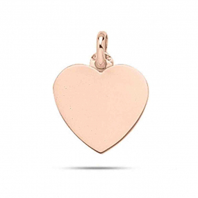 Pendentif or blanc coeur Or Blanc -  -Enchante - 631.2BG