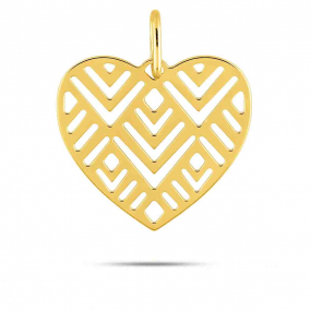 Pendentif or jaune cur ajour Or Jaune -  -Elose - 3.7203.00