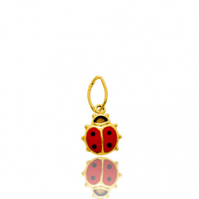 Pendentif or jaune coccinelle Or Jaune -  -Alexane - 660067