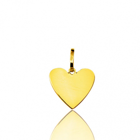 Pendentif or jaune Coeur  Or Jaune -  -Taranis - 9KP77