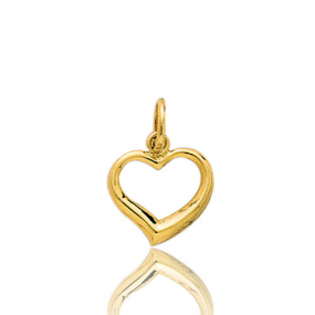 Pendentif or jaune coeur Or Jaune -  -Tatiana - 660126