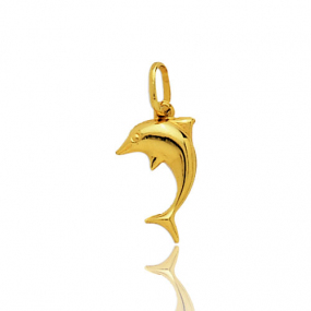 Pendentif or jaune dauphin Or Jaune -  -Rhodia - 2702