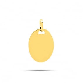 Pendentif or jaune ovale Or Jaune -  -Anuata - 9KT8