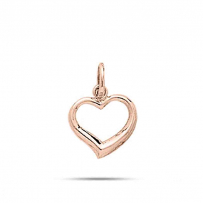 Pendentif or rose coeur Or Rose -  -Kimberly - 2821R