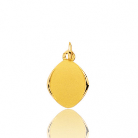 Pendentif ovale or jaune  Or Jaune -  -Agnessa - 33615