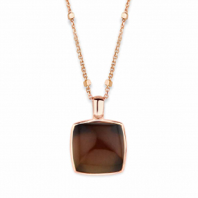 Pendentif Quartz fum sur Nacre One More  - Pantelleria - 051403VN
