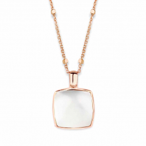 Pendentif Topaze Blanche sur Nacre One More  - Pantelleria - 051403NN
