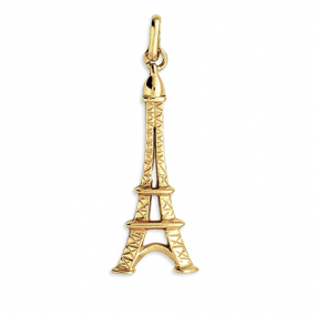 Pendentif Tour Eiffel Or Jaune -  -Anglina - XP1446