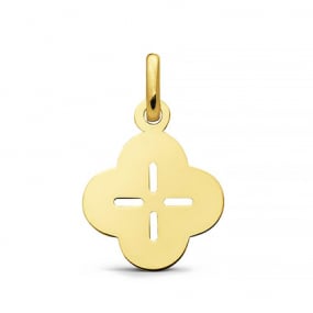 Pendentif trfle ajour Augis en Or Jaune 10 mm Emma J10087X000
