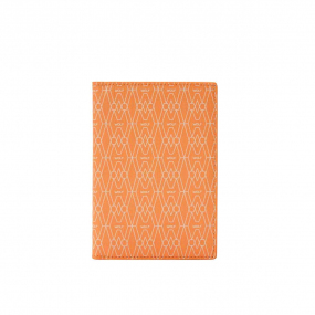 Pochette de passeport Wolf 1834 - Signature - Orange - 776639