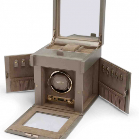 Remontoir Montre Automatique - Wolf 1834 - Palermo Single Winder With Jewellery Storage - 213778