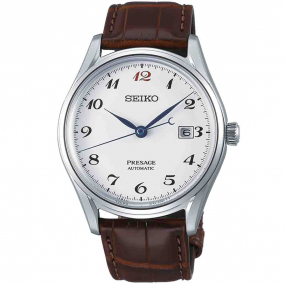 Seiko Presage SJE075J1 Cadran Blanc - 39 mm