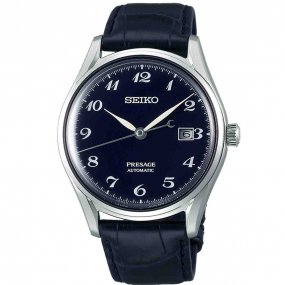 Seiko Presage SJE077J1 Cadran Bleu fonc - 39 mm