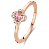 Bague Diamants Saphir Rose One More