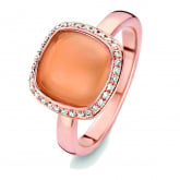 Bague Pierre de Lune Orange - Amiata - One More