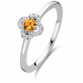 Bague saphir Orange - One More