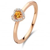 Bague Saphir Orange One More