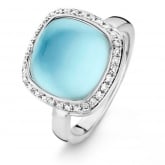 Bague Topaze Swiss Blue One More - Amiata