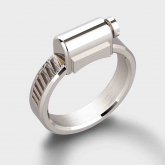 Bague Unknow Love Affair - Argent