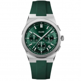 Cluse Vigoureux Chrono Silicone Green