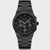 Cluse Vigoureux Chrono Steel, Full Black