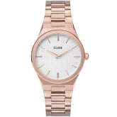 Cluse Vigoureux H-Link Rose gold Snow White/Rose Gold