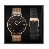 Coffret Boho Chic Mesh Rose Gold/Black