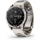 Garmin D2 Mach 1 -Aviator Smartwatch with Vented Titanium Bracelet