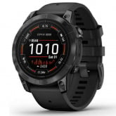 Garmin epix Pro Gen 2 - 47 mm - Acier - Gray avec bracelet noir