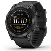 Garmin epix Pro Gen 2 - 51 mm -  Acier - Gray avec bracelet noir