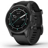 Garmin Epix Pro (Gen 2) - Sapphire Edition - 42 mm -  Titane - Carbon Gray DLC - bracelet noir 