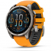 Garmin Fenix 8  47 mm, AMOLED  Sapphire - Bacelet silicone orange