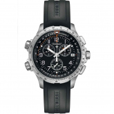 Hamilton Khaki Aviation X-Wind GMT Chrono Quartz 