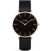 La Bohme Mesh Rose Gold Black/Black 