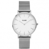 La Bohme Mesh Silver/White