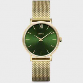 Minuit Mesh, Green - Gold