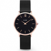 Minuit Mesh GRose Gold Black / Black