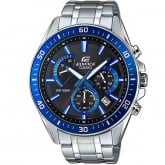 Montre Casio Edifice - Chronographe Standard - Noir & Bleu