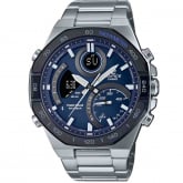 Montre Casio Edifice - Srie ECB-900 - Argent & Bleu