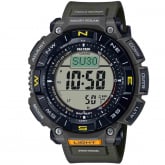 Montre Casio Pro Trek - Srie PRG-340 - Vert & Jaune