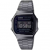 Montre Casio Vintage - Srie Iconic - Gris Fonc